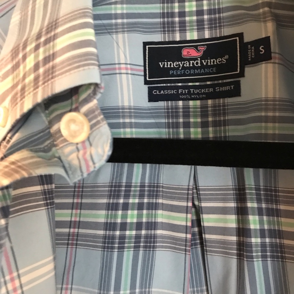 Vineyard Vines plaid button down shirt - Picture 3 of 4